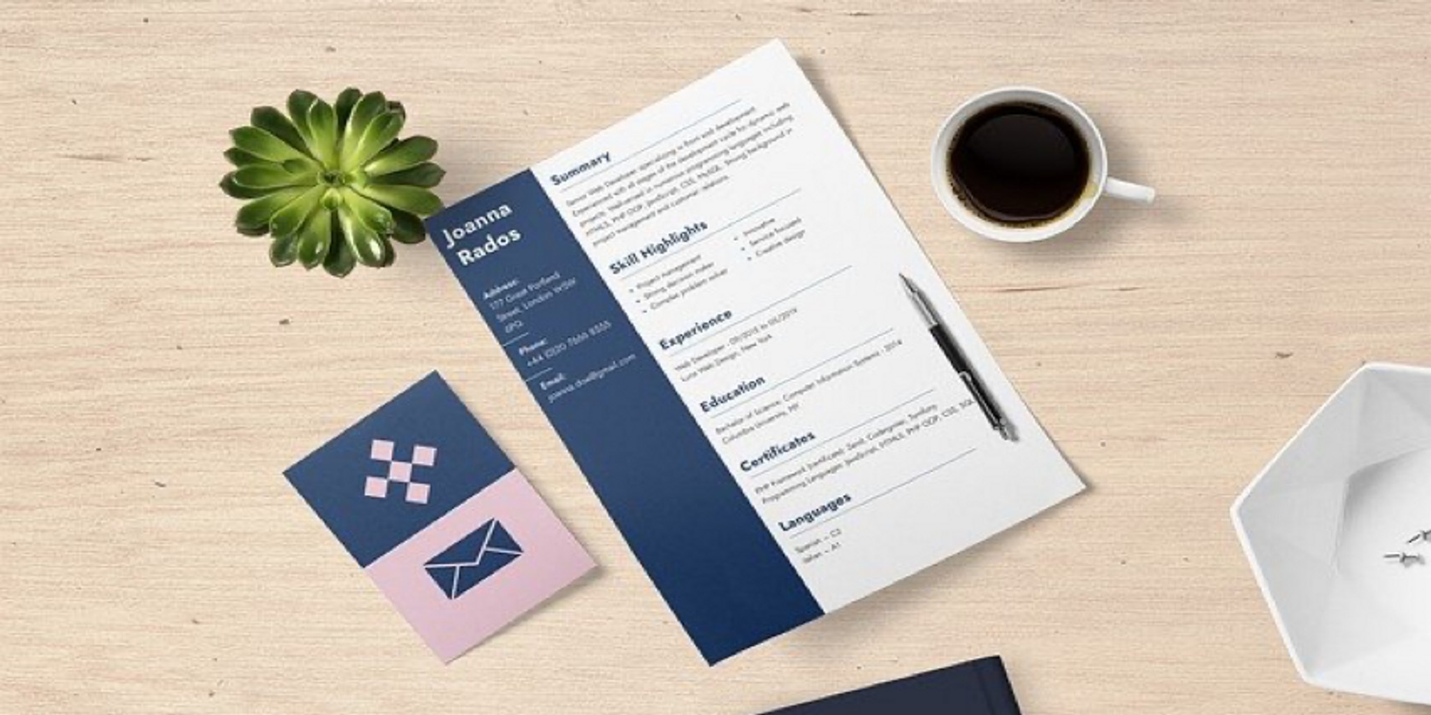 consulting cv and networking advice