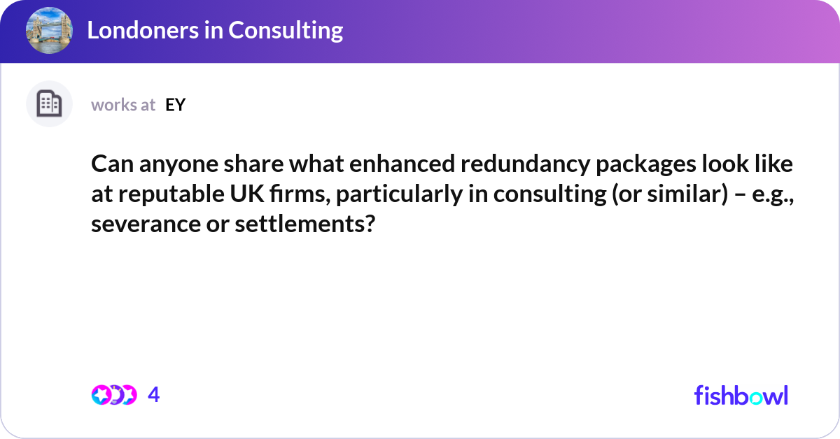 Can anyone share what enhanced redundancy packages... | Fishbowl