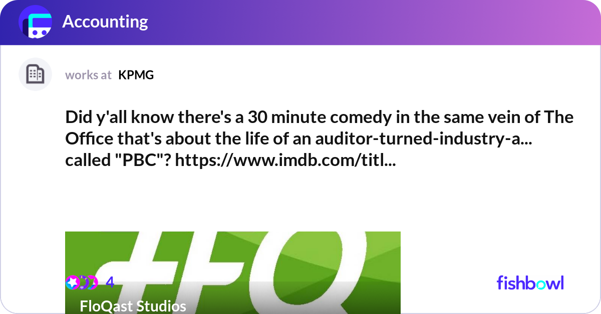 Did y'all know there's a 30 minute comedy in the
