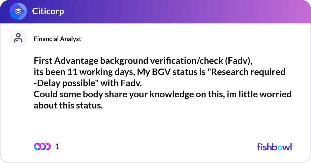 Why Is My First Advantage Background Check Delayed