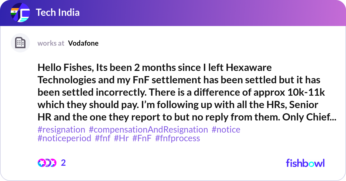 Hexaw Hello Fishes, Its been 2 months since I left Hexaw... | Fishbowl