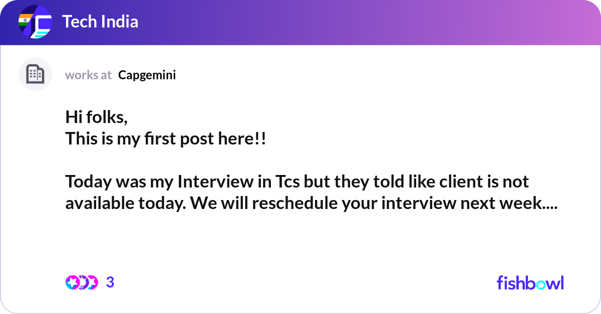 Hi folks, This is my first post here!! Today was... | Fishbowl