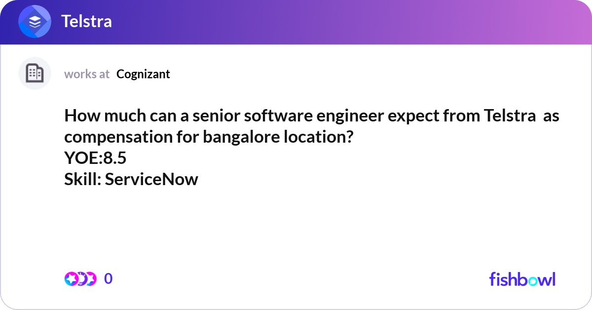How much can a senior software engineer expect fro... | Fishbowl