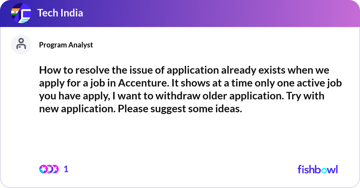 How to resolve the issue of application already ex... | Fishbowl