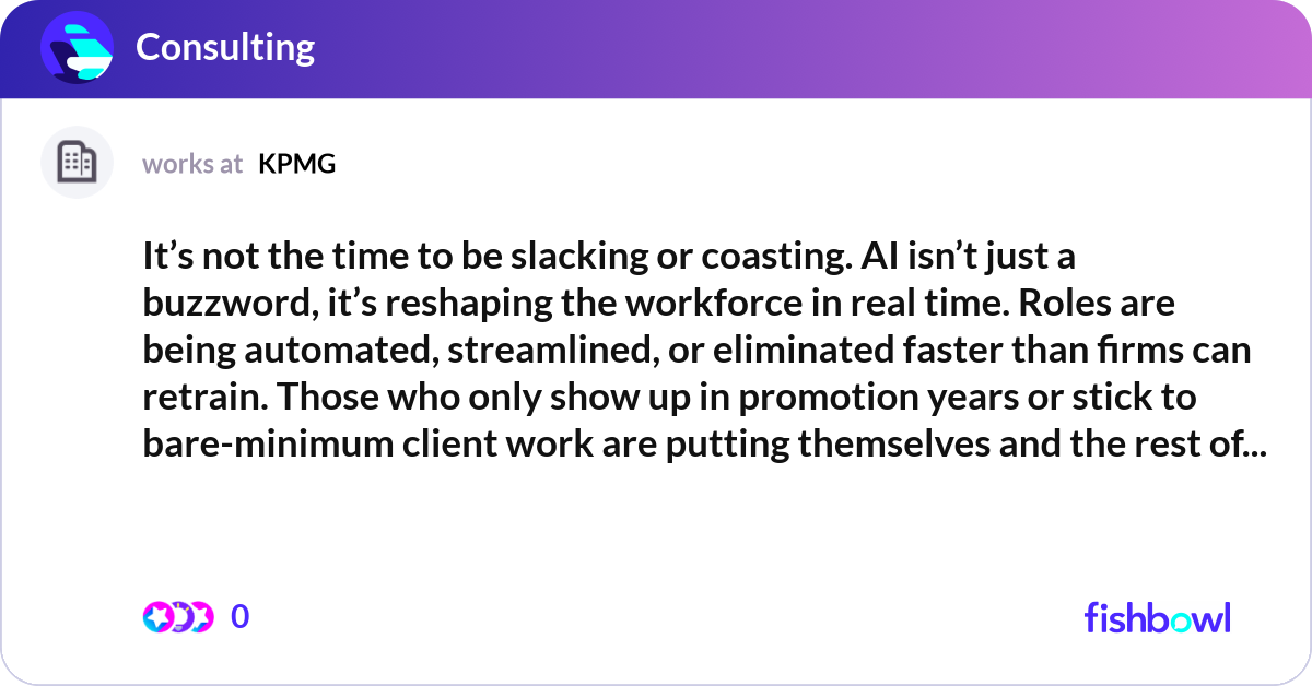 Slacking Png It’s not the time to be slacking or coasting. AI i... | Fishbowl