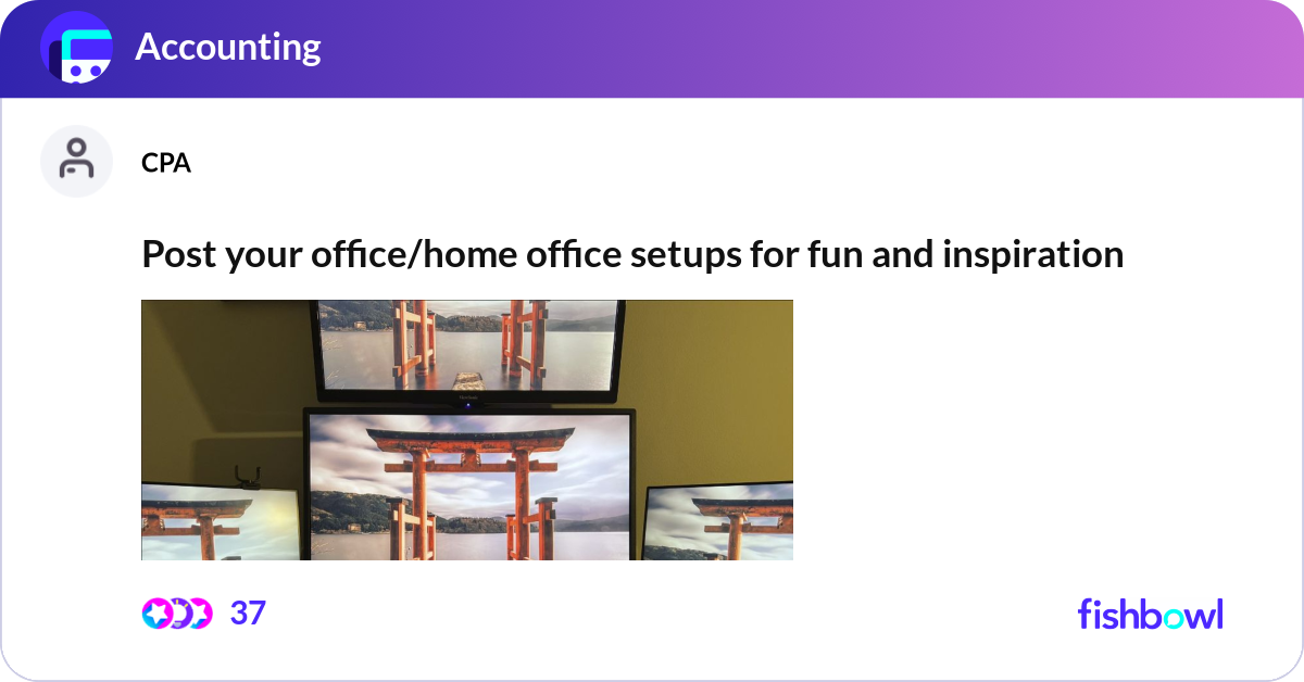 Visual Reference: Post Your Office Home Office Setups For Fun And In