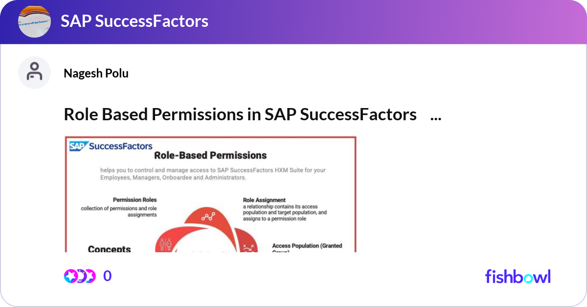Successfactors Rbp Workbook Examples Role Based Permissions in SAP SuccessFactors ... | Fishbowl