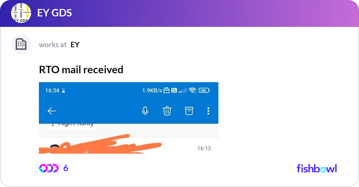 Amazon Rto Email RTO mail received | Fishbowl