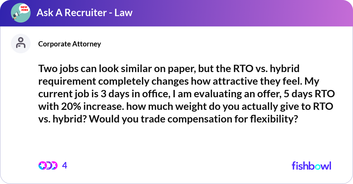 To Rto Two jobs can look similar on paper, but the RTO vs... | Fishbowl