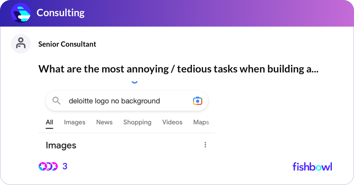 What are the most annoying / tedious tasks when bu... | Fishbowl