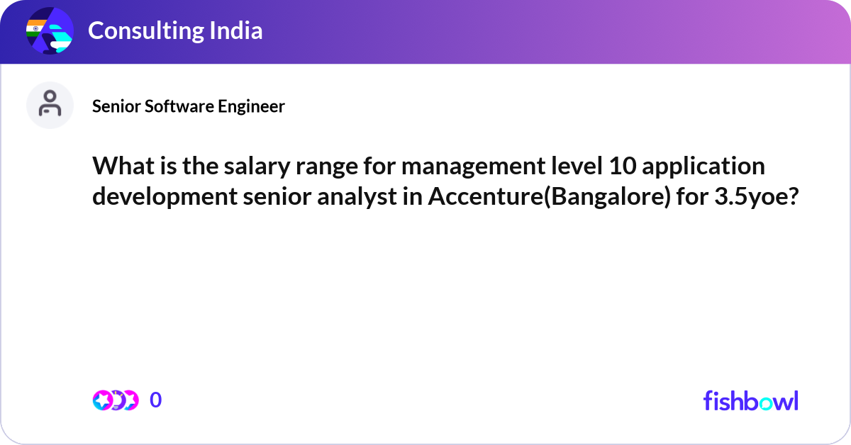 What is the salary range for management level 10 a... | Fishbowl