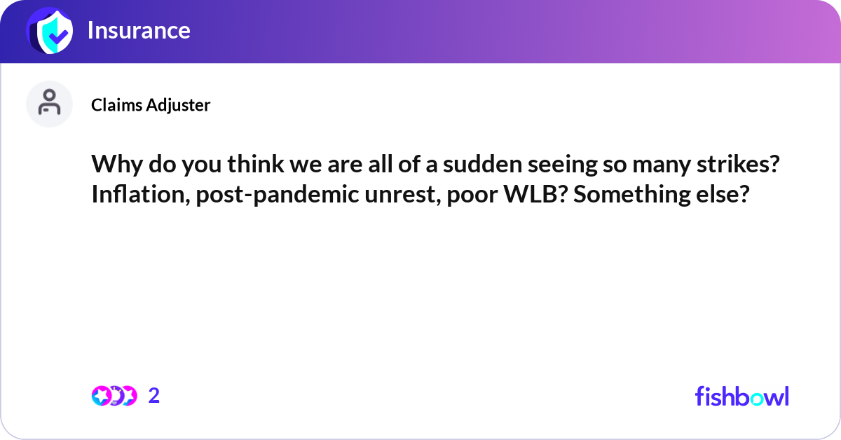 Think Suddenly Why do you think we are all of a sudden seeing so ... | Fishbowl