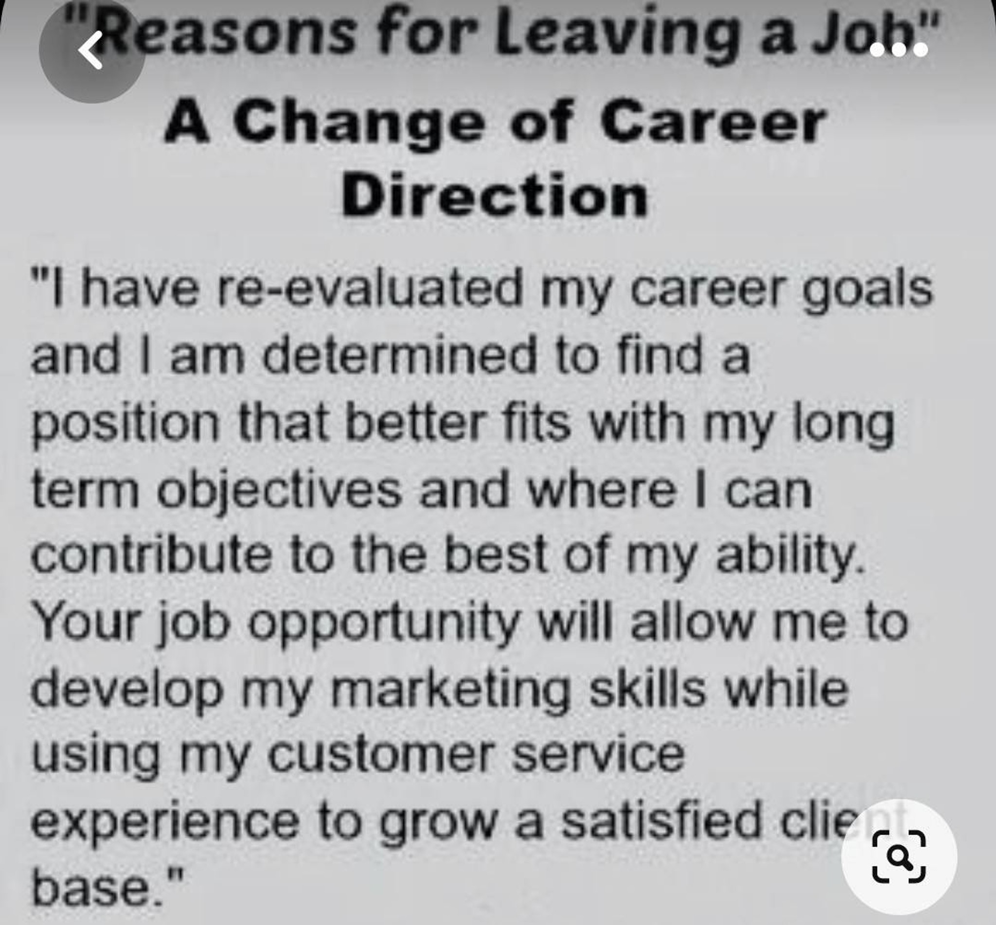 Help! What’s the best response to ‘why are you looking to leave your ...