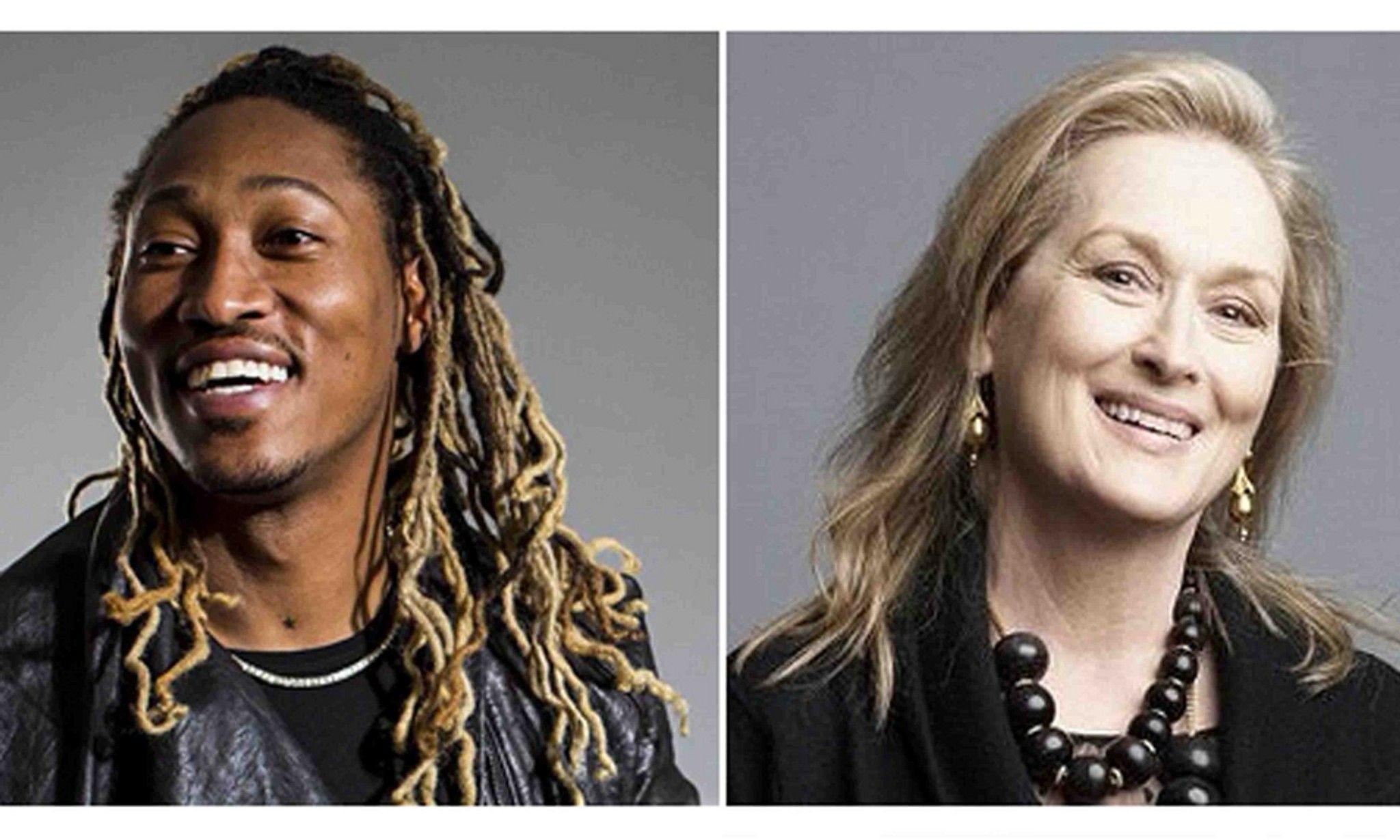 Do y’all think Future and Meryl Streep know they look like cousins 