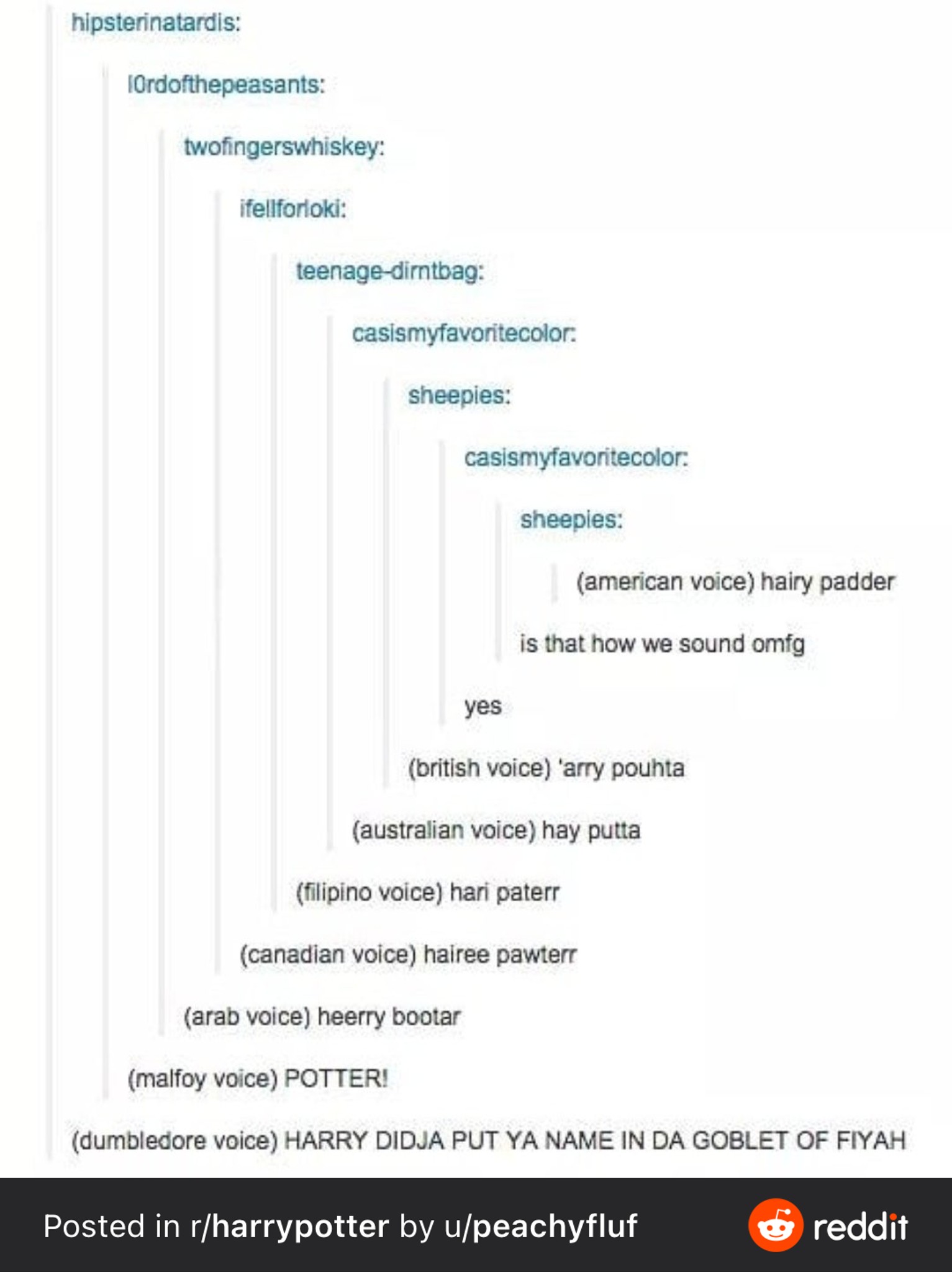 What does an american accent sound like to a british person