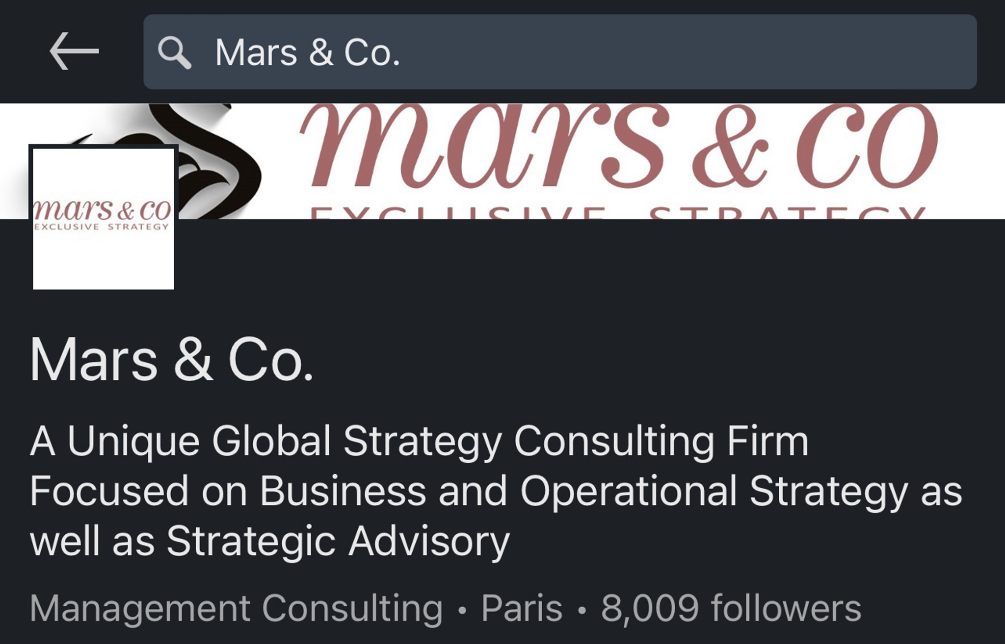 Does anyone have any experience with Mars & Co (no... | Fishbowl