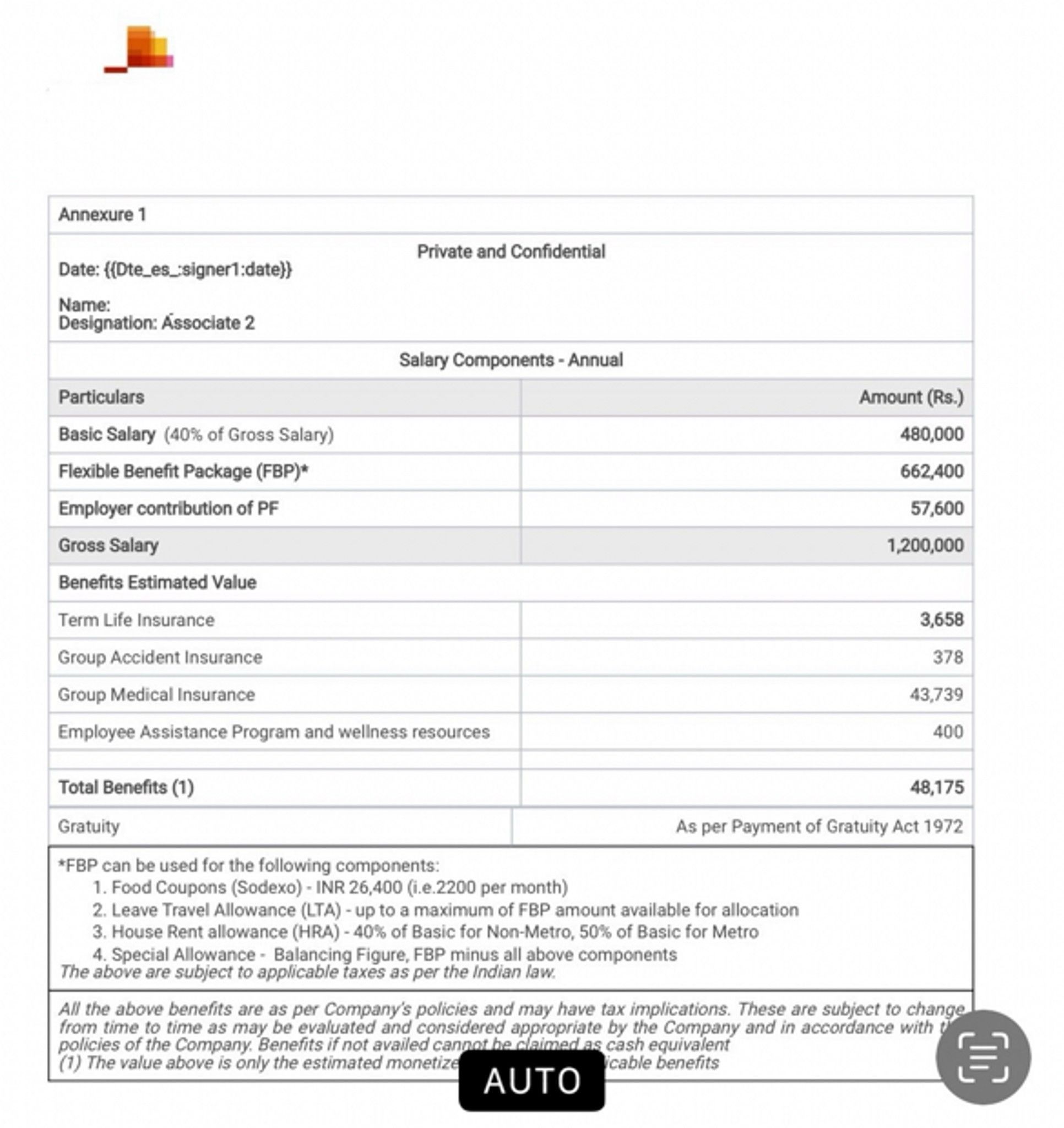 What will my takehome pay be for the below compen... Fishbowl