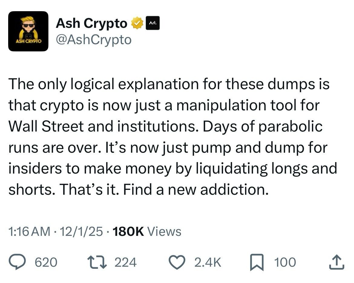 Crypto is going down. Pretty soon here…📉 | Fishbowl