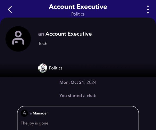 The joy is gone Fishbowl