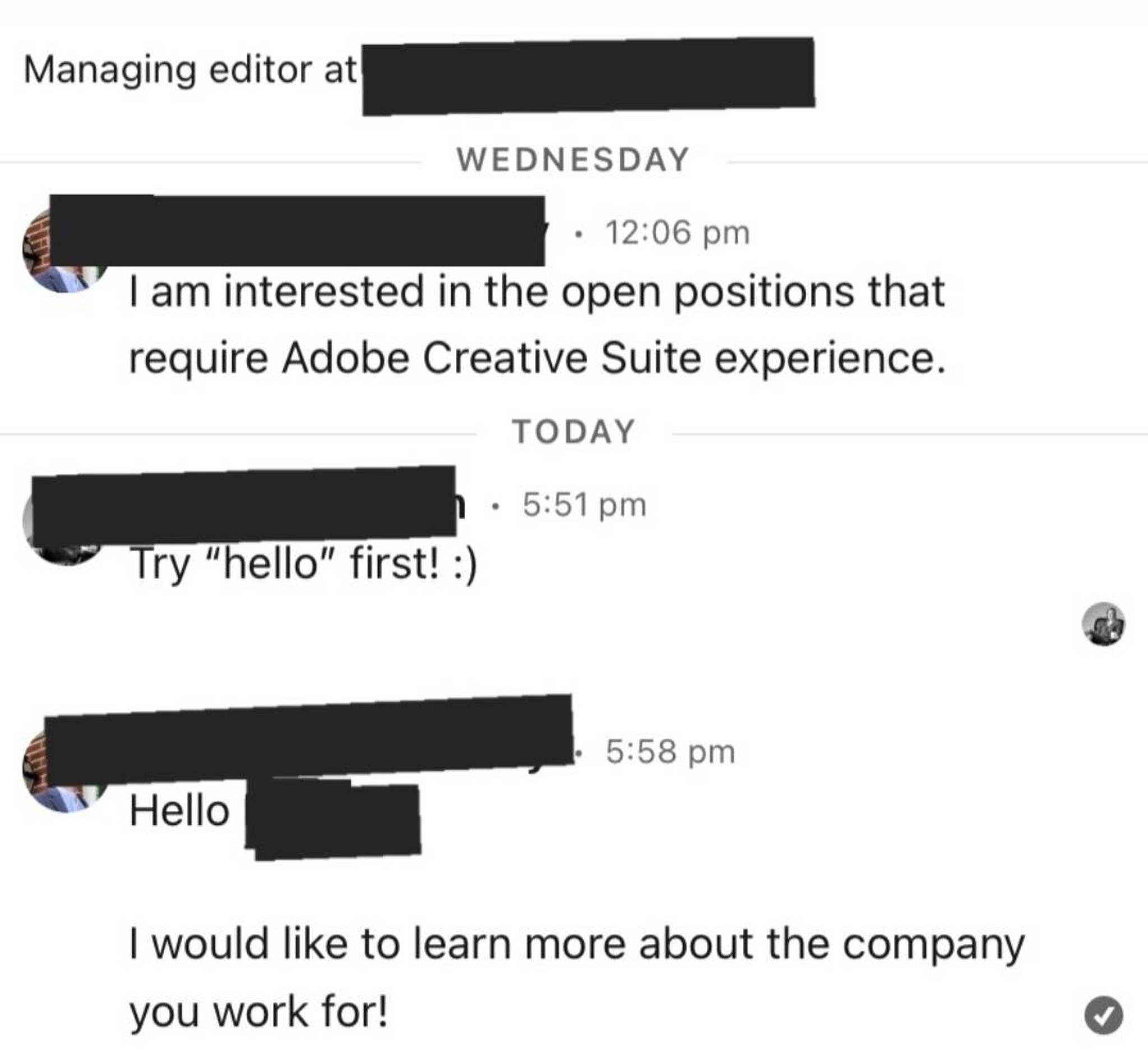 What's your opinion on this LinkedIn situation? M... | Fishbowl