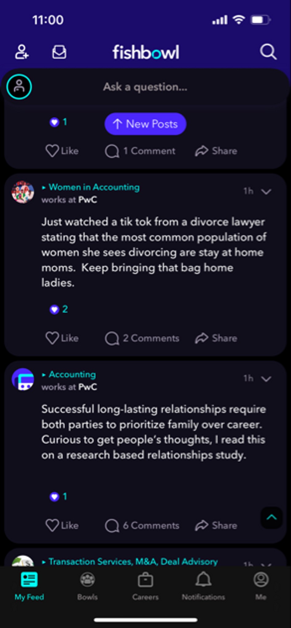 Just watched a tik tok from a divorce lawyer stati... Fishbowl