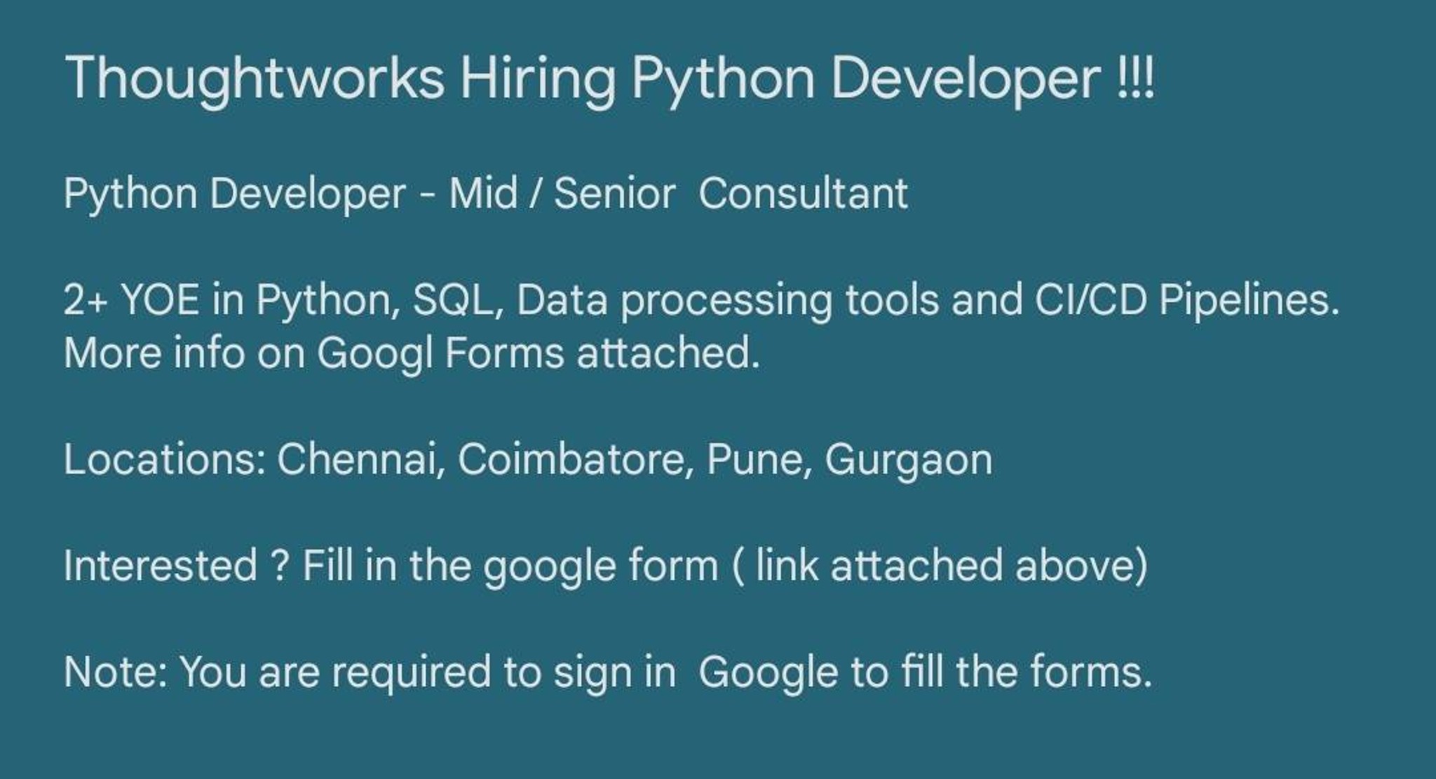 Are you a passionate python developer who is looki... | Fishbowl