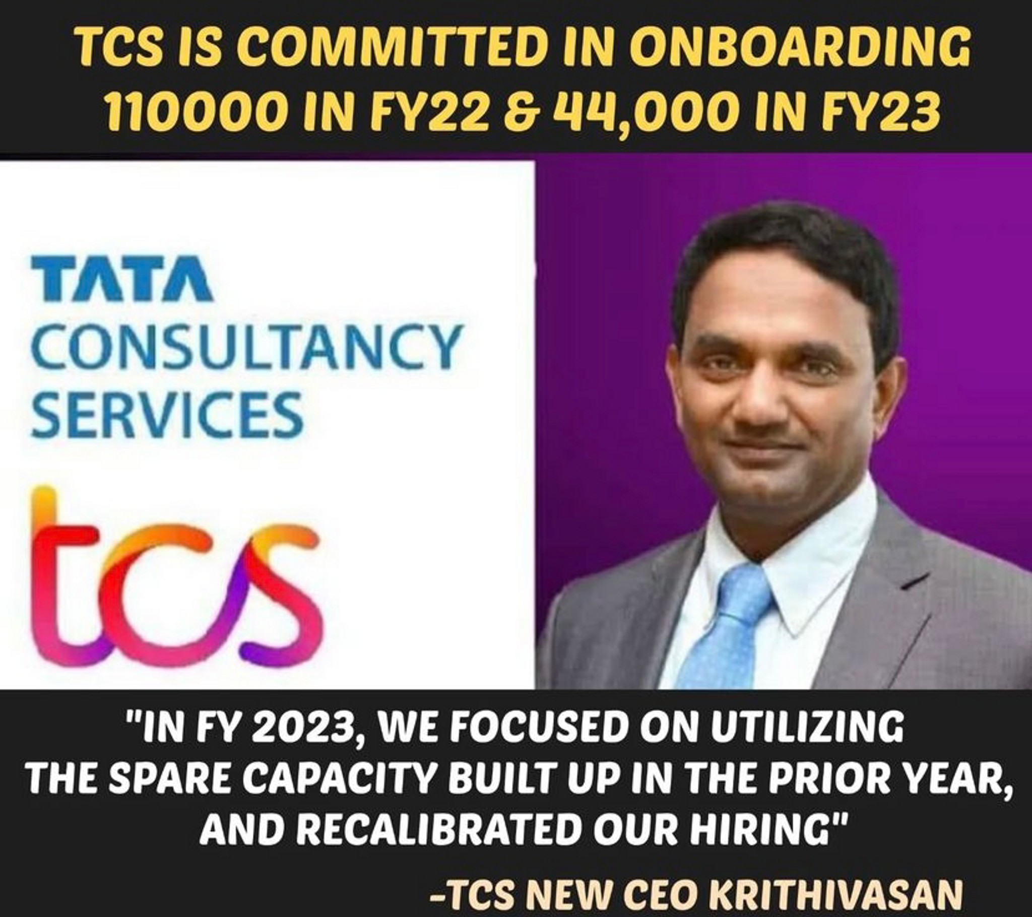 Is they are release offer letter and onboarded for already seleceted candidates? What happens in