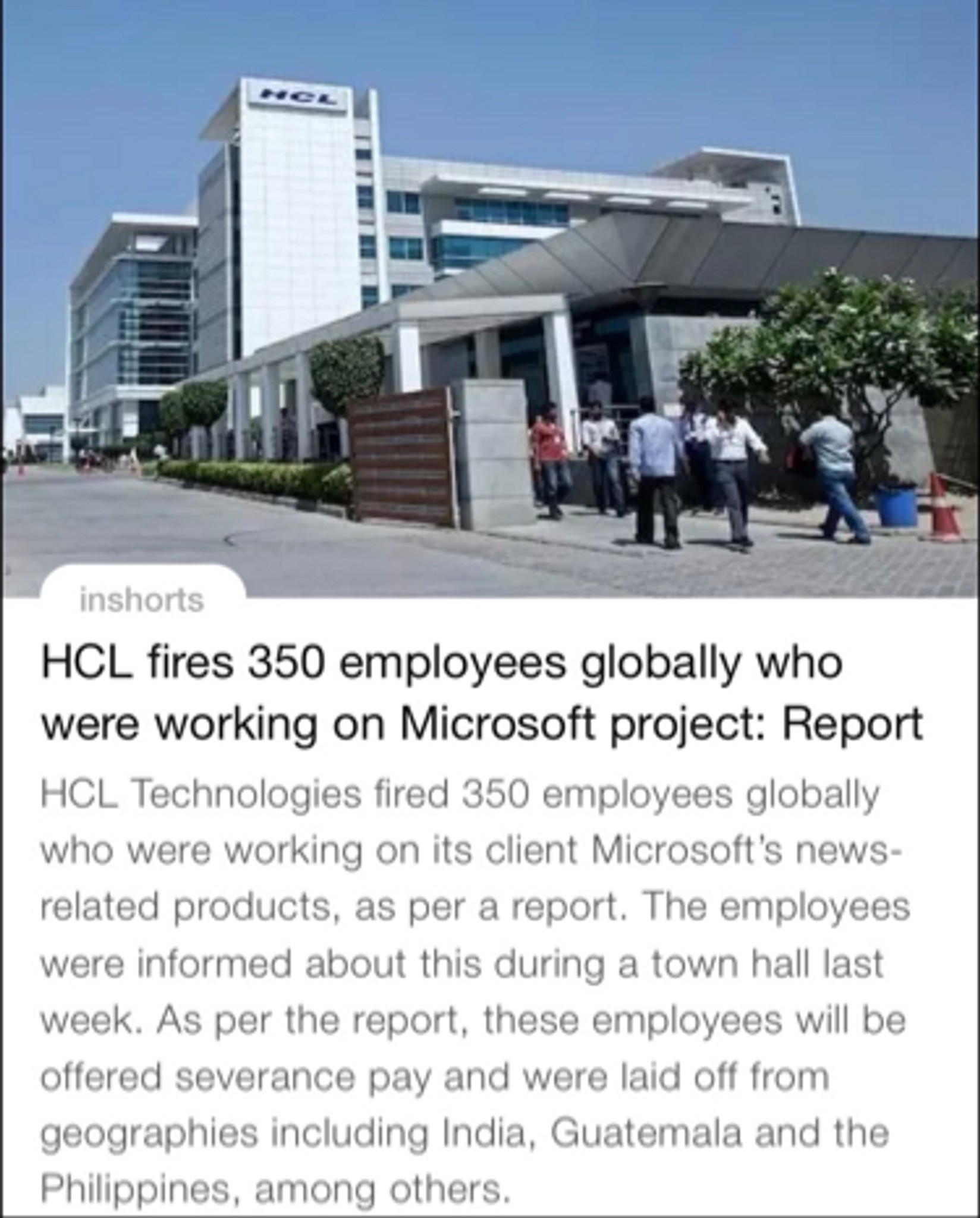 Is this true?! HCL Technologies | Fishbowl