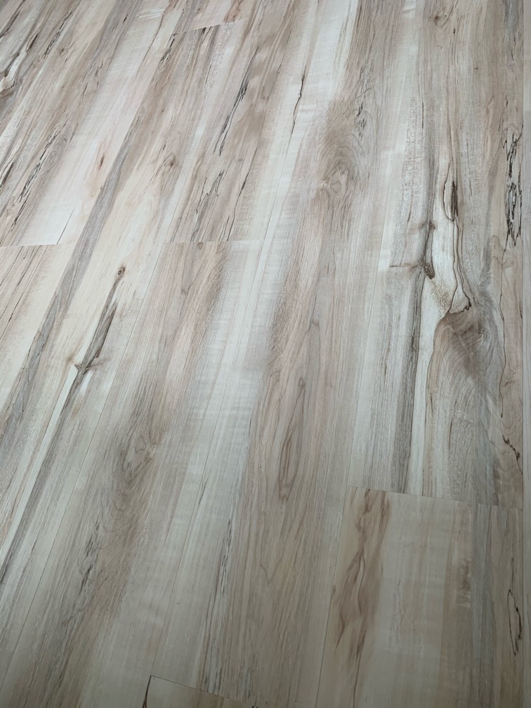 I Installed Vinyl Flooring How Do I Make It Shinier Very Matte