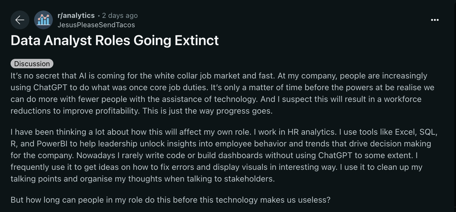 How Do I Stay Ahead Of Ai In Data Analytics I Ve Only Just Started My