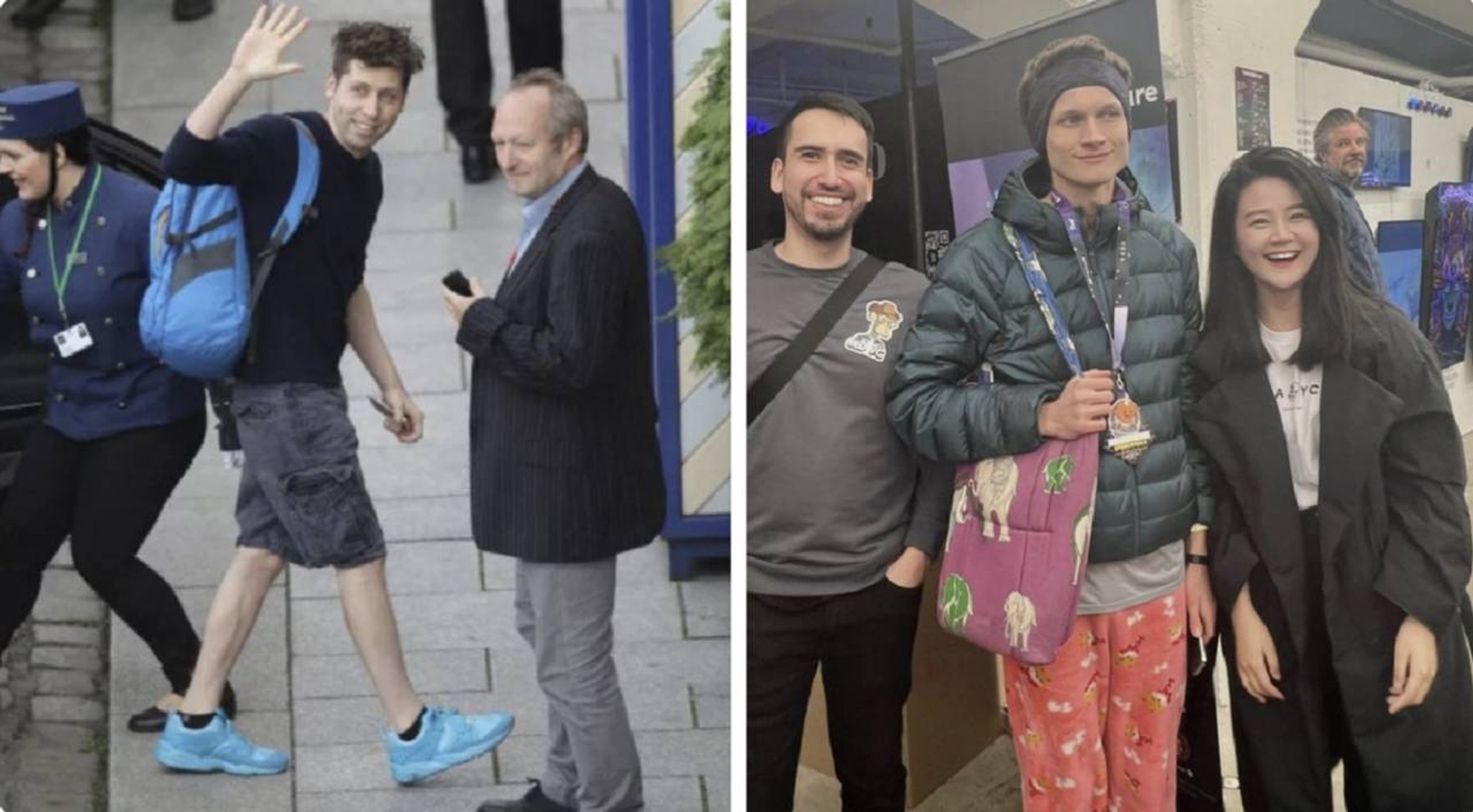 Left: OpenAI founder Sam Altman at Bilderberg Rig... | Fishbowl