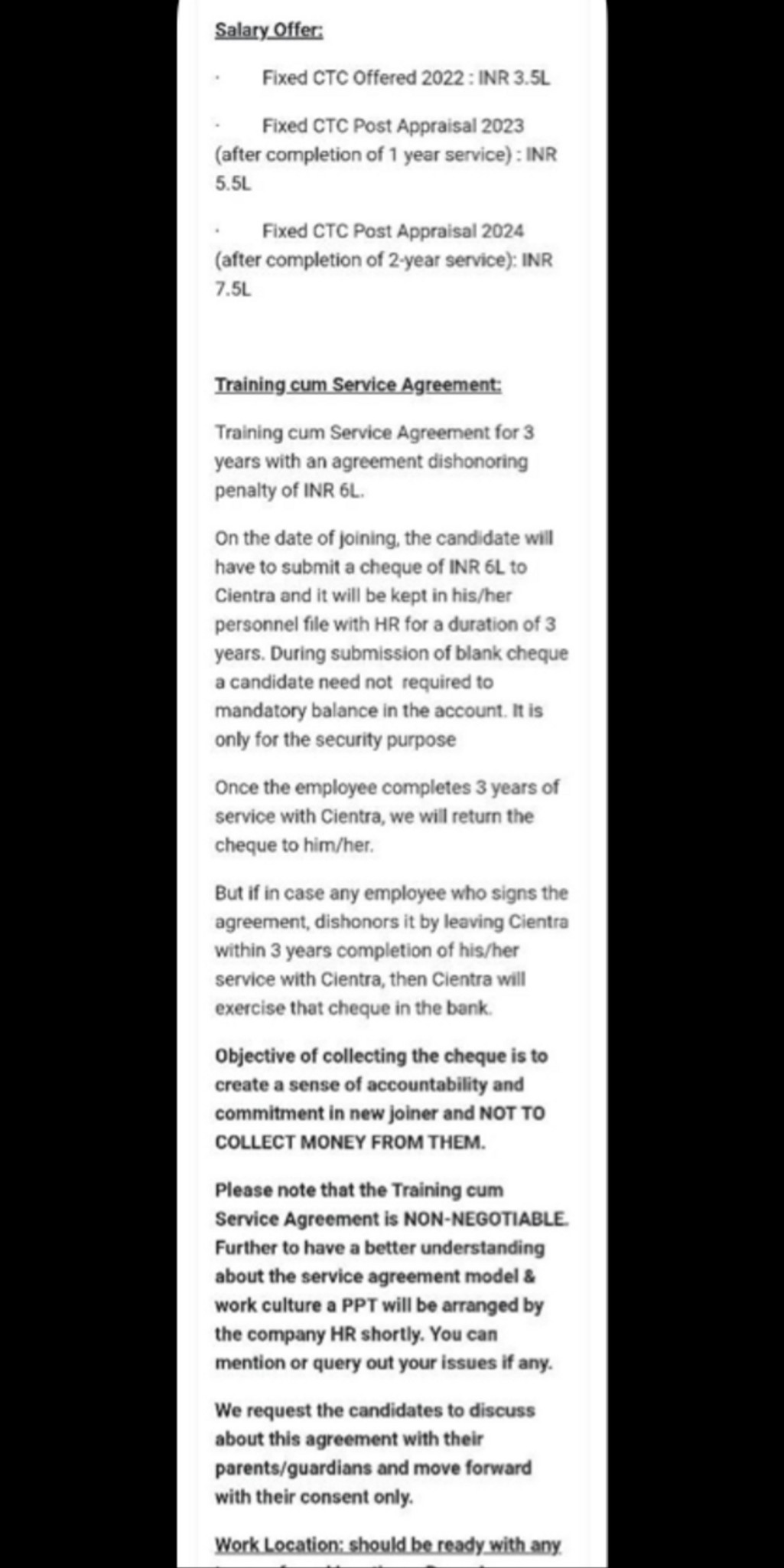 What up with appraisal letter this time in Infosys? Glassdoor