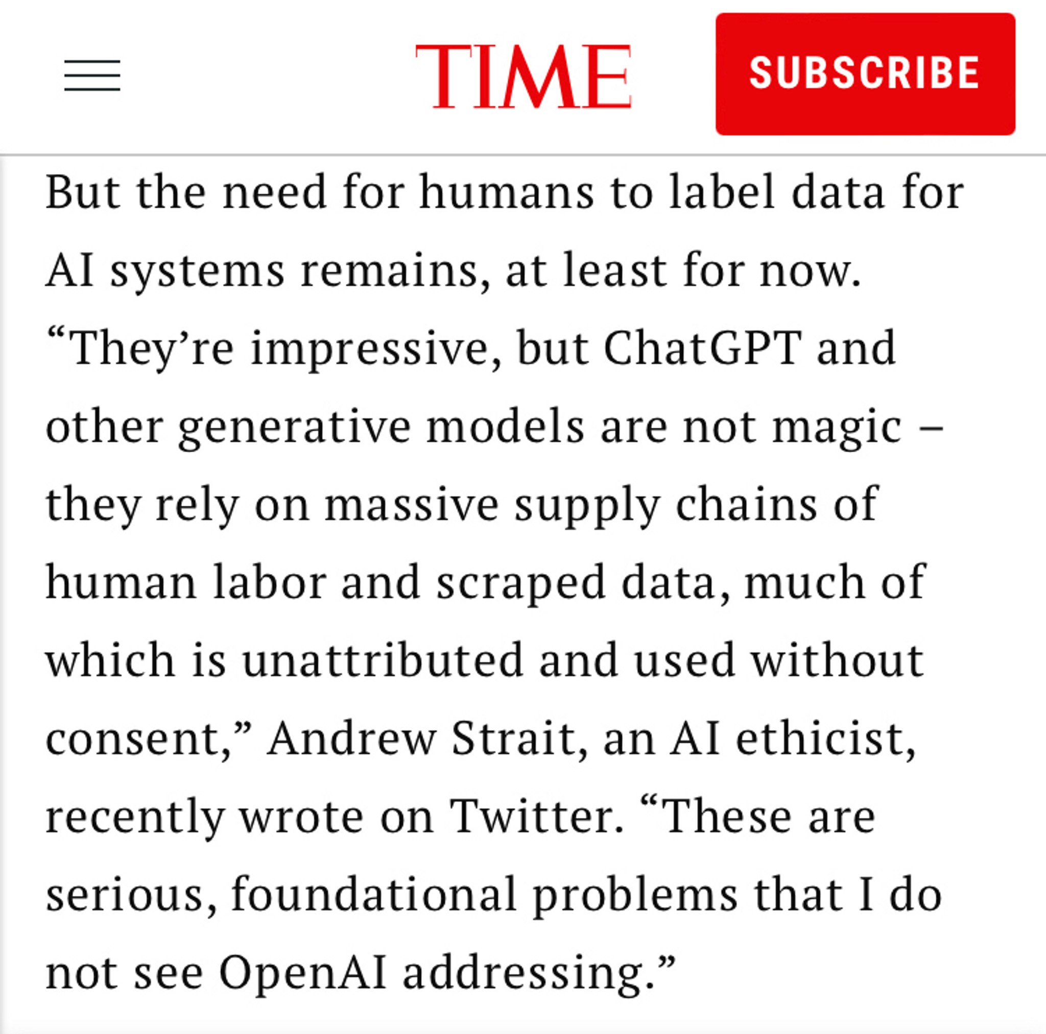 When they tell you AI will take away jobs and replace humans. Then you