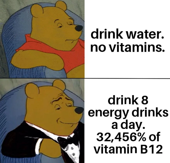 Are there any energy drinks or flavored waters tha... Fishbowl