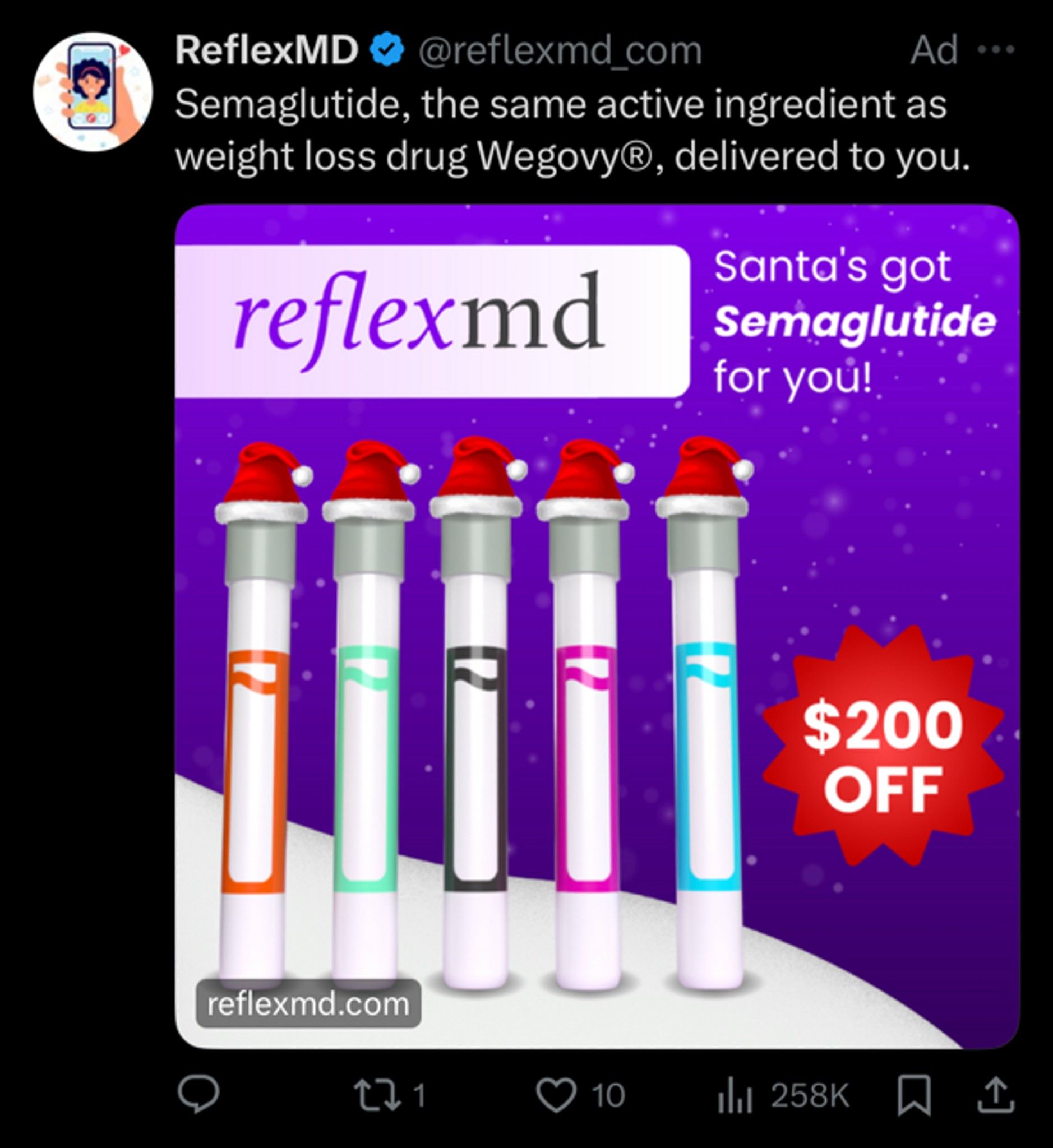 reflexmd semaglutide price This is so unhinged, how can they even advertise like this?!