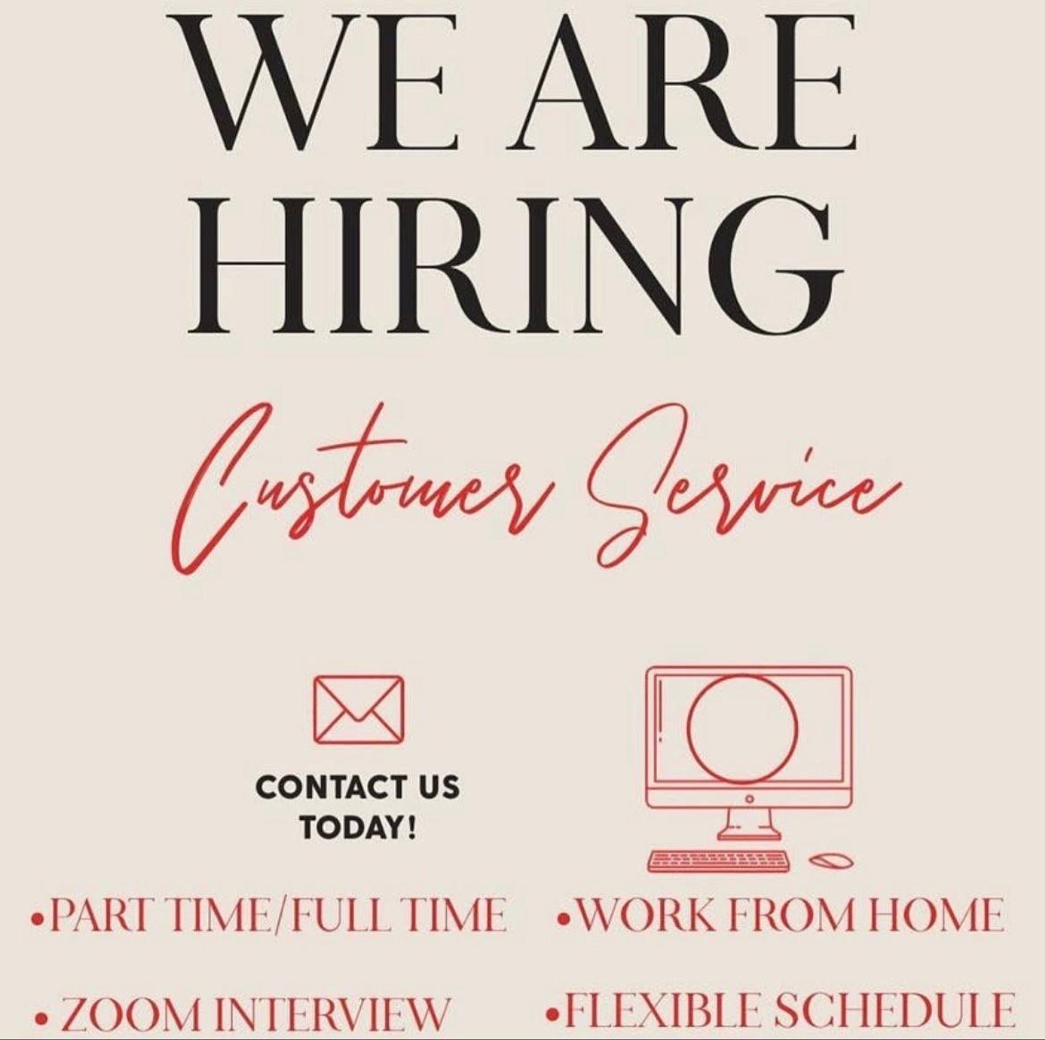 Hey Hey! Do you NEED WORk Remote positions available immediately! Our
