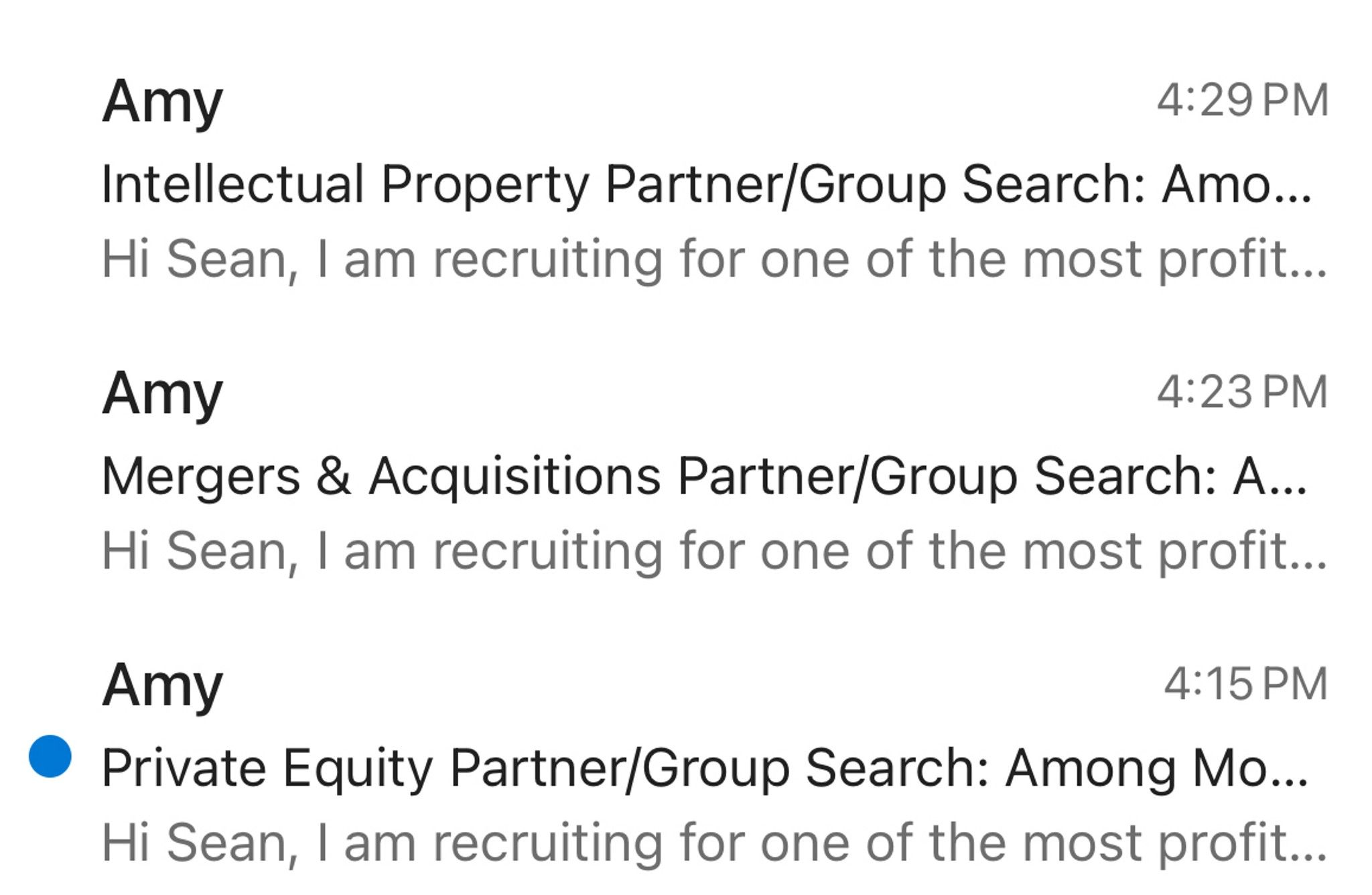 This is a new one - three identical emails for thr... | Fishbowl