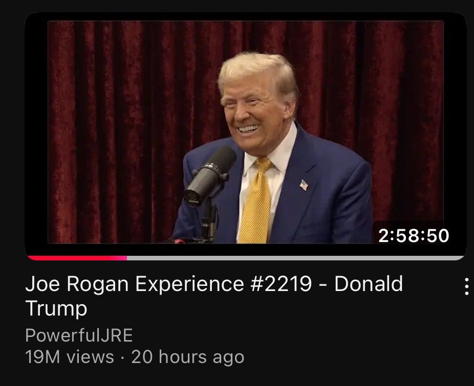 20 million views in 20 hours for a 3 hour podcast  | Fishbowl
