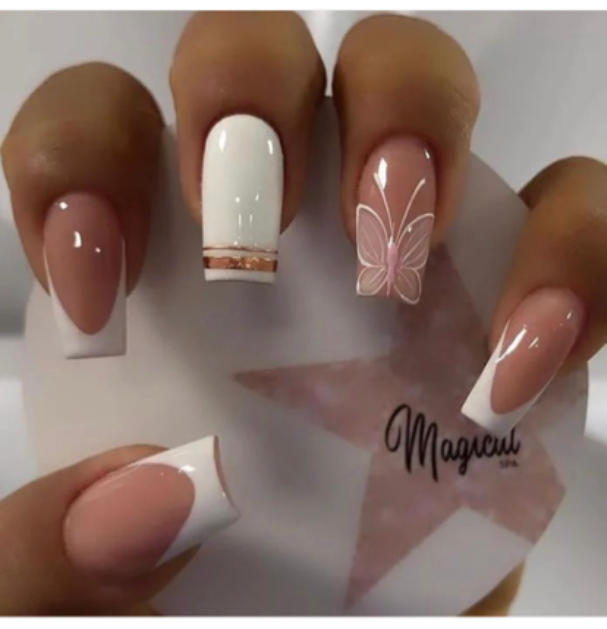 I need some inspo for cute nail designs for longer... | Fishbowl