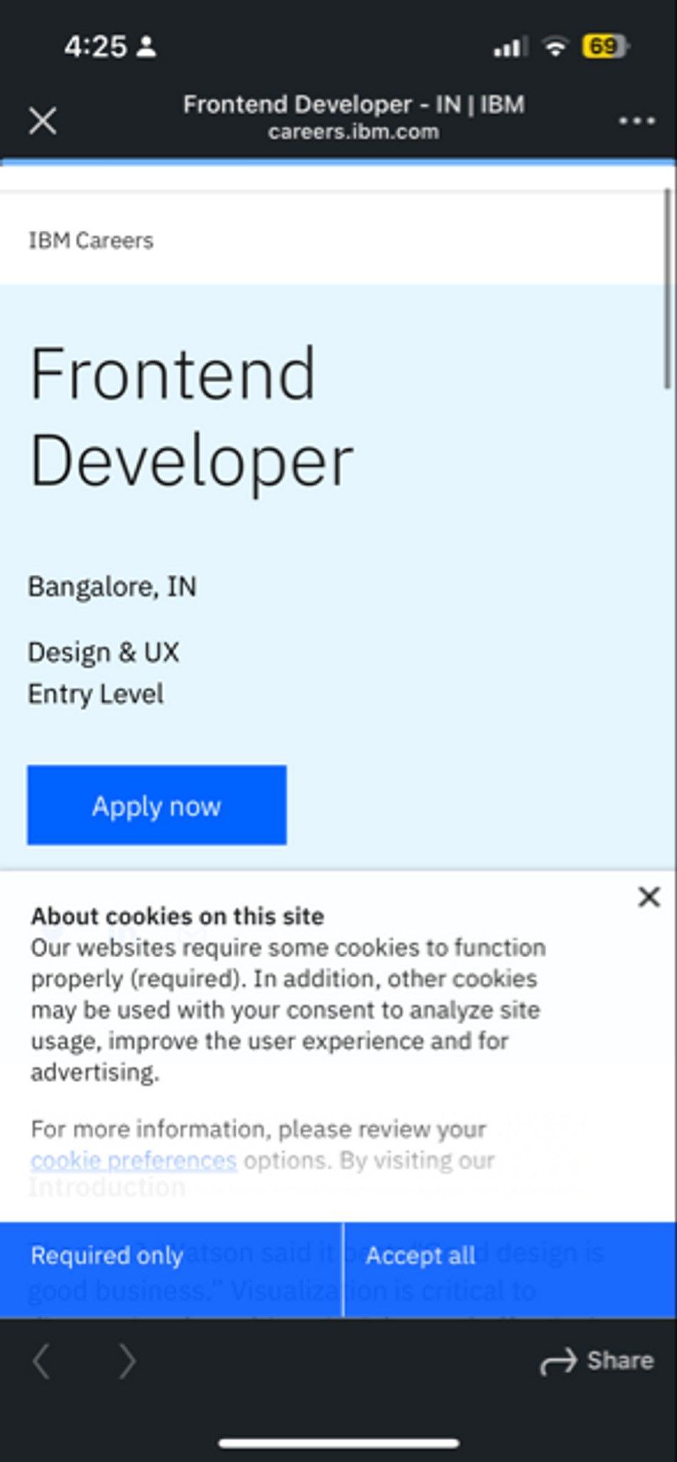 Hi guys Can anyone please refer me for below posit... | Fishbowl